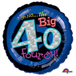 Oh No! It's My Birthday 40 18″ Balloon