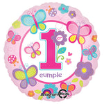 Primer Cumpleaños Mariposa 18″ Balloon