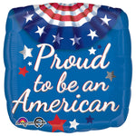 Proud To Be An American Bunting 18″ Balloon