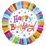 Radiant Birthday 18" Foil