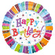 Radiant Birthday 18" Foil
