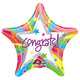 Rainbow Congrats 18" Foil