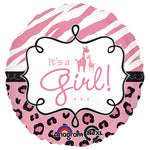 Safari Baby Girl 18" Foil
