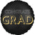 Satin Celebrate The Grad 18″ Balloon