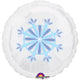 See-thru Snowflake 18″ Balloon