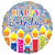 Shimmer Birthday Candles 18″ Balloon