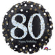 Sparkling Birthday 80 18" Foil