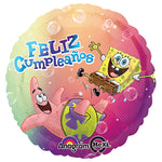 Spongebob Feliz Cumpleanos 18" Foil