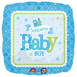 Welcome Baby Boy Train 18″ Balloon