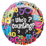 Who's Counting 18″ Balloon
