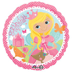 Woodland Princess Happy Birthday 18″ Balloon