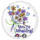 You're Amazing Bouquet 18″ Balloon