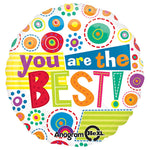 You're The Best Whimsy Dots 18″ Balloon