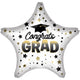 Diffused Ombre Congrats Grad 19″ Balloon