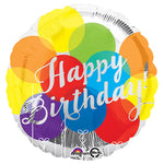 Happy Birthday Balloons 19″ Balloon