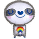 Sloth With Rainbow 19″ Balloon