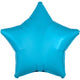 Star - Caribbean Blue 19″ Balloon