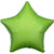 Star - Kiwi Green 19″ Balloon