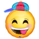 Happy Emoticons With Hat 21″ Balloon