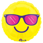 Happy Face Glasses 😎 21″ Balloon