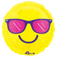 Happy Face Glasses 😎 21″ Balloon