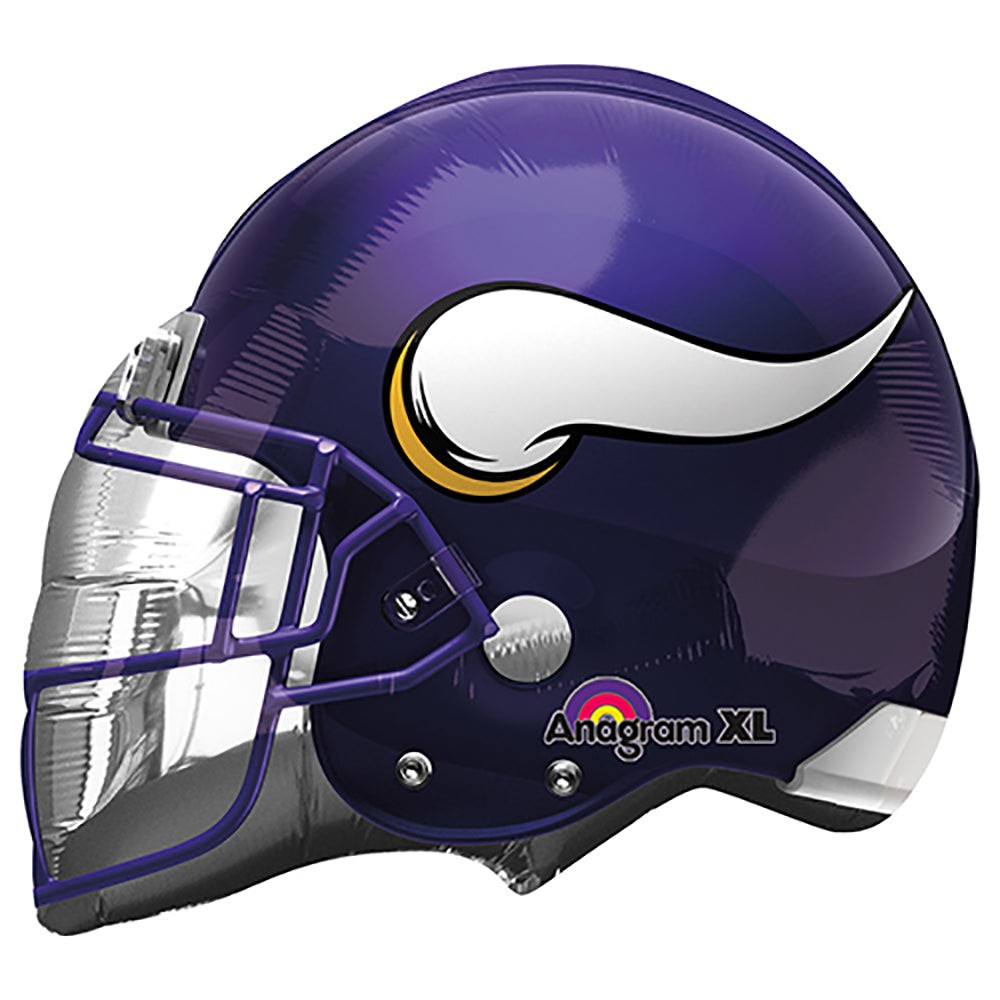 Nfl Minnesota Vikings Football Helmet 21″ Balloon – instaballoons Wholesale
