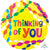 Thinking Of You Colorblast 21″ Balloon