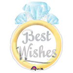 Wedding Best Wishes 21″ Balloon