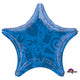 Star - Festive Blue 22″ Balloon