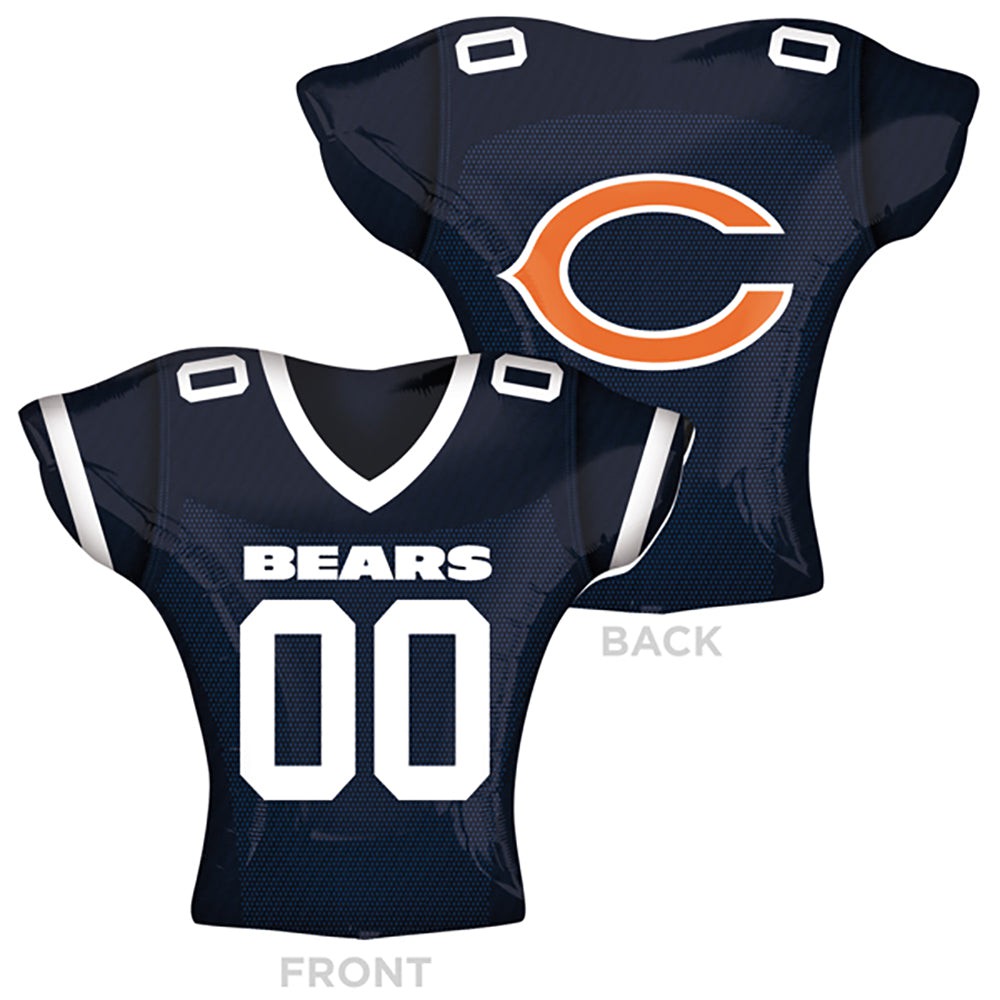 NFL Chicago Bears Football Jersey 24″ Balloon – instaballoons