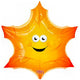Smiley Maple Leaf 25″ Balloon