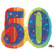 Celebrate 50 26″ Balloon