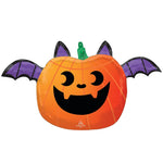 Fun & Spooky Pumpkin Bat 26″ Balloon