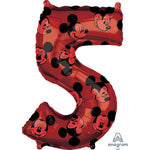 Mickey Mouse Forever Number 5 26″ Balloon