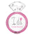 Pink I Do Woo Hoo Wedding Ring 27″ Balloon