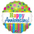 Bright Anniversary 28″ Balloon