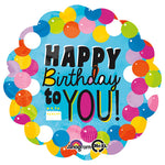 Happy Birthday To You Gum Balls 28″ Balloon