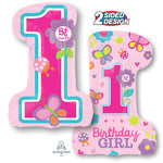 Sweet Birthday Girl 28″ Balloon