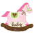 Baby Pink Rocking Horse 29″ Balloon