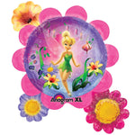 Tinker Bell Flower Cluster Supershape 30″ Balloon