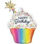 Confetti Sprinkle Birthday Supershape 31″ Balloon