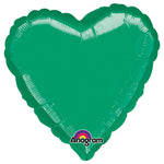 Heart - Green 32″ Balloon (3 count)