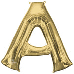 White Gold Letter A 34″ Balloon