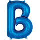 Letter B - Anagram - Blue 34″ Balloon