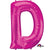 Letter D - Anagram - Pink 34″ Balloon
