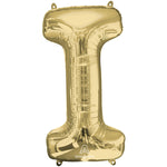 White Gold Letter I 34″ Balloon