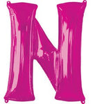 Letter N - Anagram - Pink 34″ Balloon