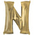 White Gold Letter N 34″ Balloon