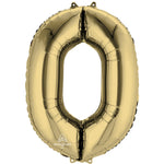 White Gold Letter O 34″ Balloon