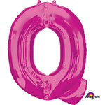 Letter Q - Anagram - Pink 34″ Balloon